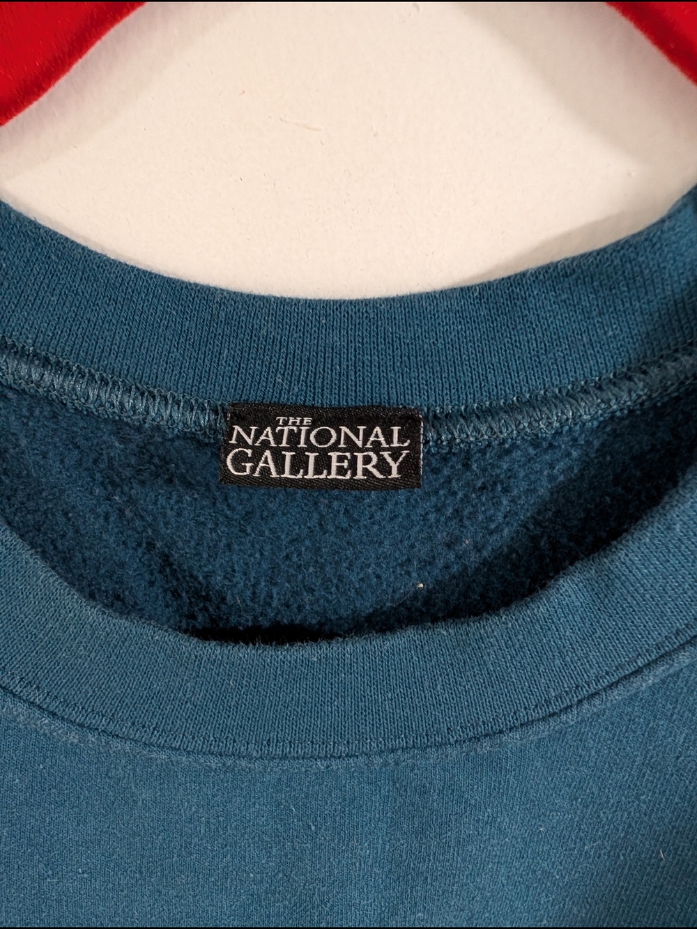 The National Gallery Vincent Van Gogh Teal Crewneck Sweatshirt - Picture 2 of 7